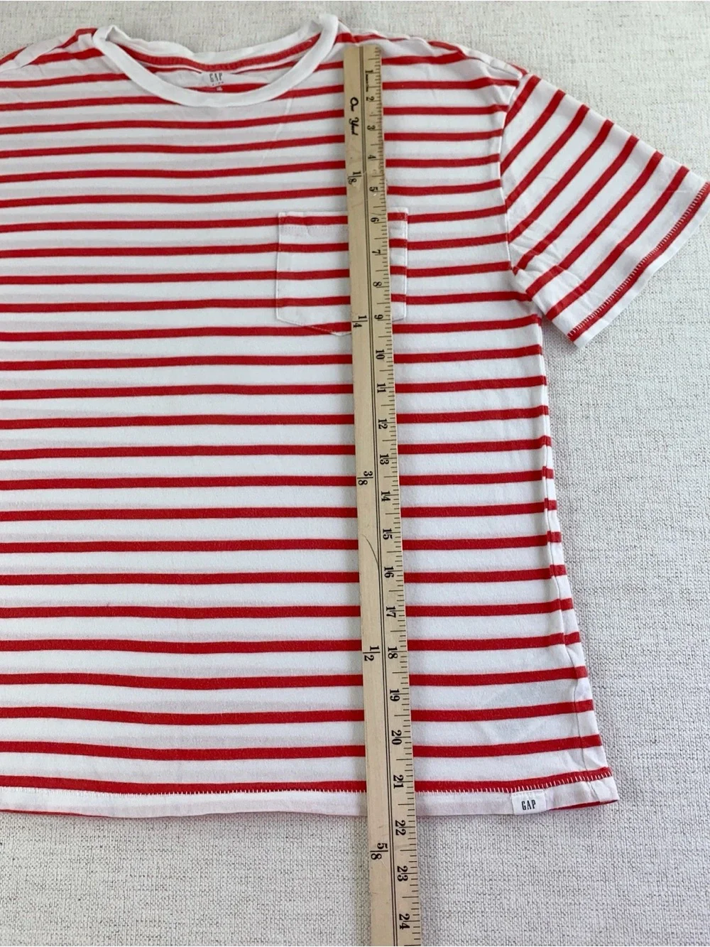 Gap boy's set of 3 short sleeve striped graphic tee crew neck size XL